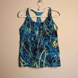 Calvin Klein Performance Racerback Tank Top Medium Athletic Bra